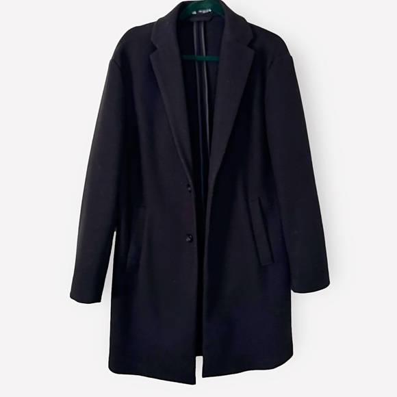 Zara Jackets & Coats Zara Wool Blend Peacoat Poshmark